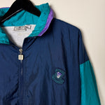 Vintage 90's GIVENCHY Activewear Patterned Nylon Tracksuit Set Top & Bottoms