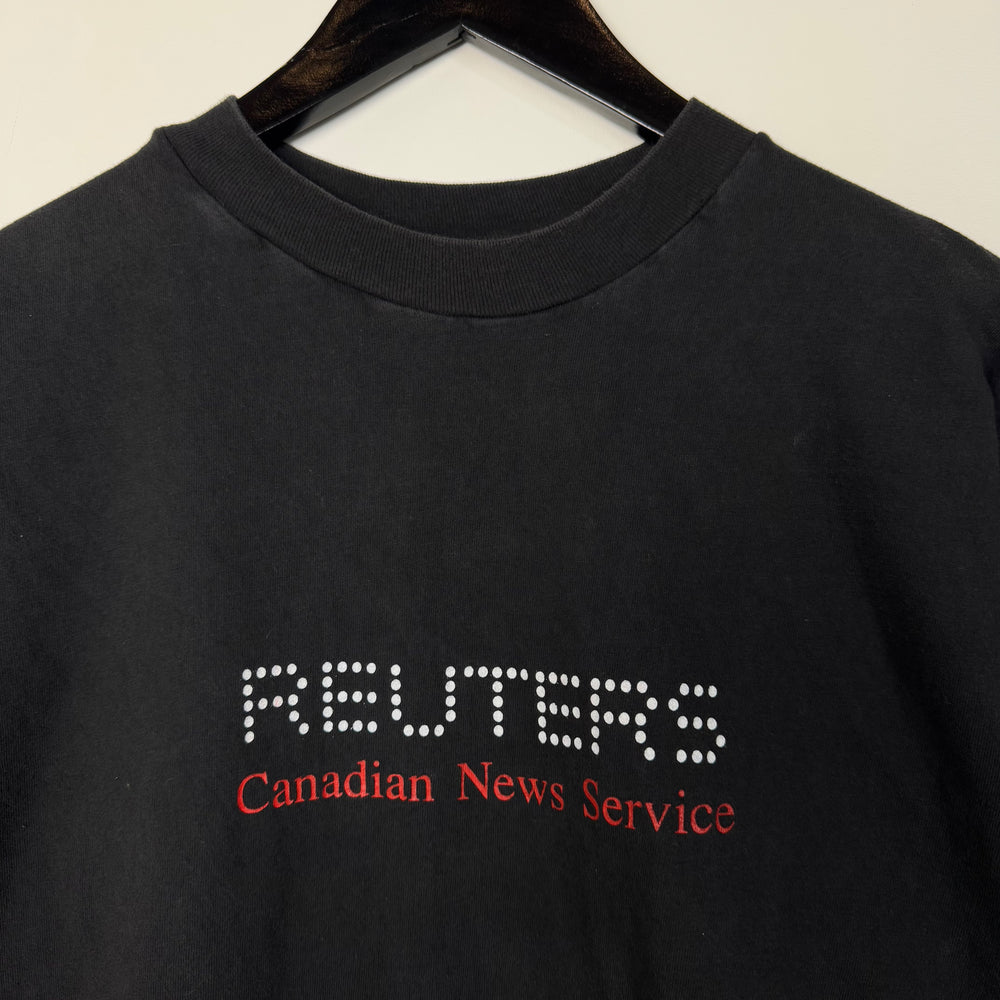 Vintage REUTER'S Canadian News Source Tshirt