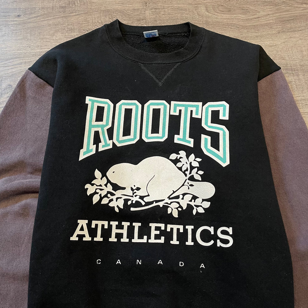 Vintage 90's ROOTS Canada REWORK Sweatshirt