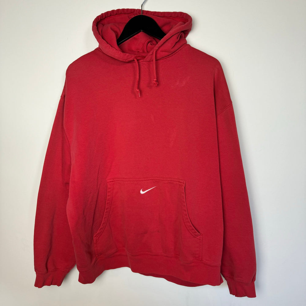 Vintage NIKE Middle Swoosh Hoodie Sweatshirt