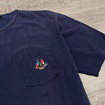 Vintage 1987 POLO Ralph Lauren Cross Flags Pocket Tshirt