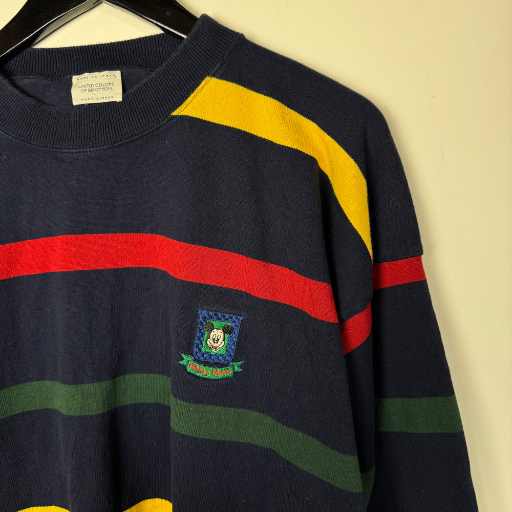 Vintage 90's United Colors of BENETTON Mickey Mouse Sweatshirt