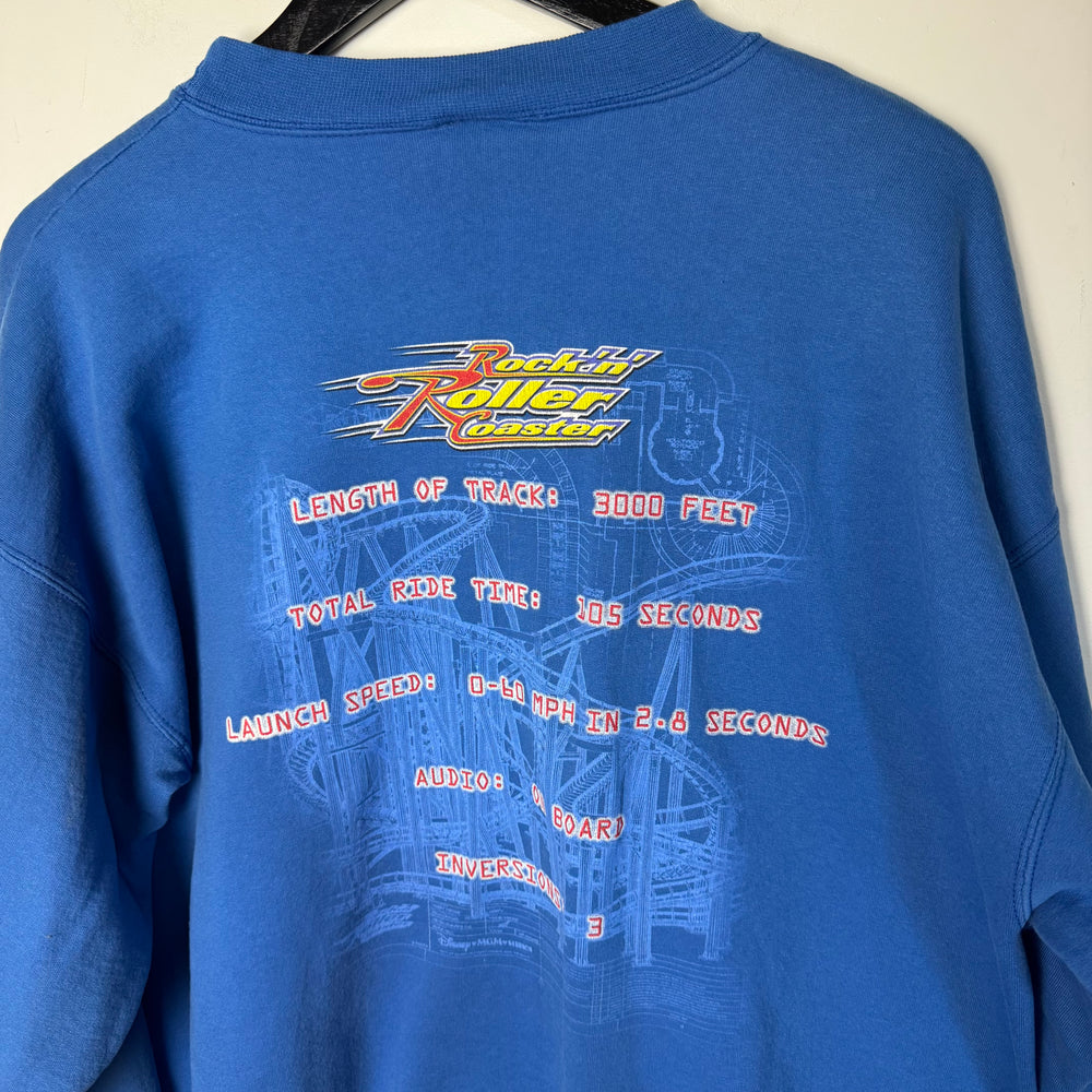 Vintage 90's DISNEY Roller Coaster Sweatshirt