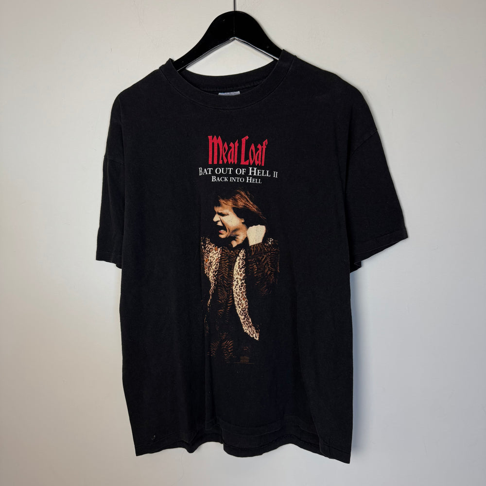 Vintage 90's MEAT LOAF Bat Out Of Hell Band Tshirt