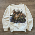 Vintage 90's WILDLIFE Otter Sweatshirt