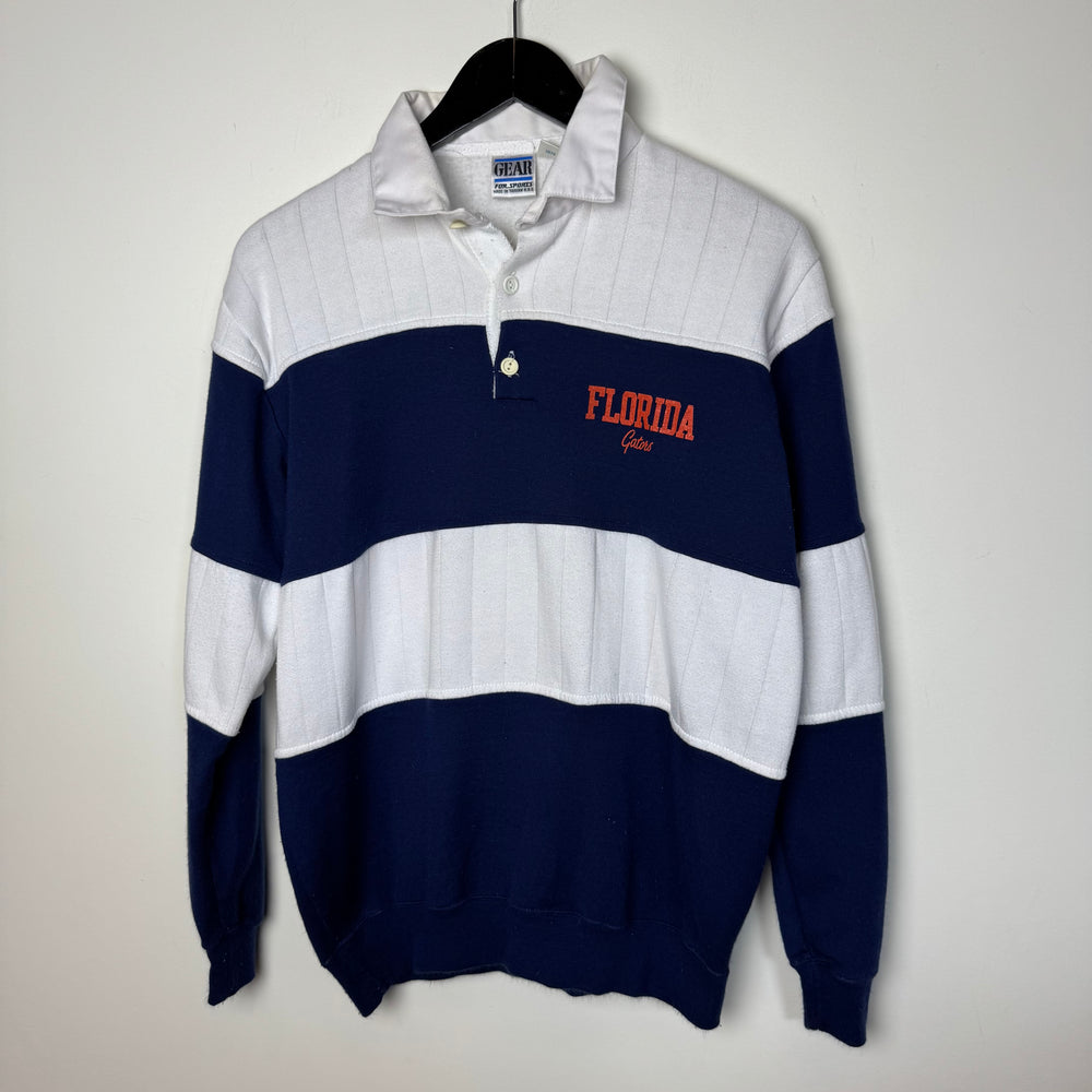Vintage 1980's University of FLORIDA Gators Collared Varsity Sweatshirt