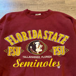 Vintage 90's FLORIDA STATE University Varsity Sweatshirt