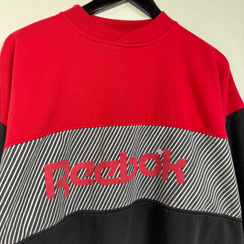 Vintage 90's REEBOK Colour Block Sweatshirt