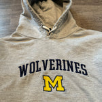 Vintage University of MICHIGAN Varsity Hoodie Sweatshirt