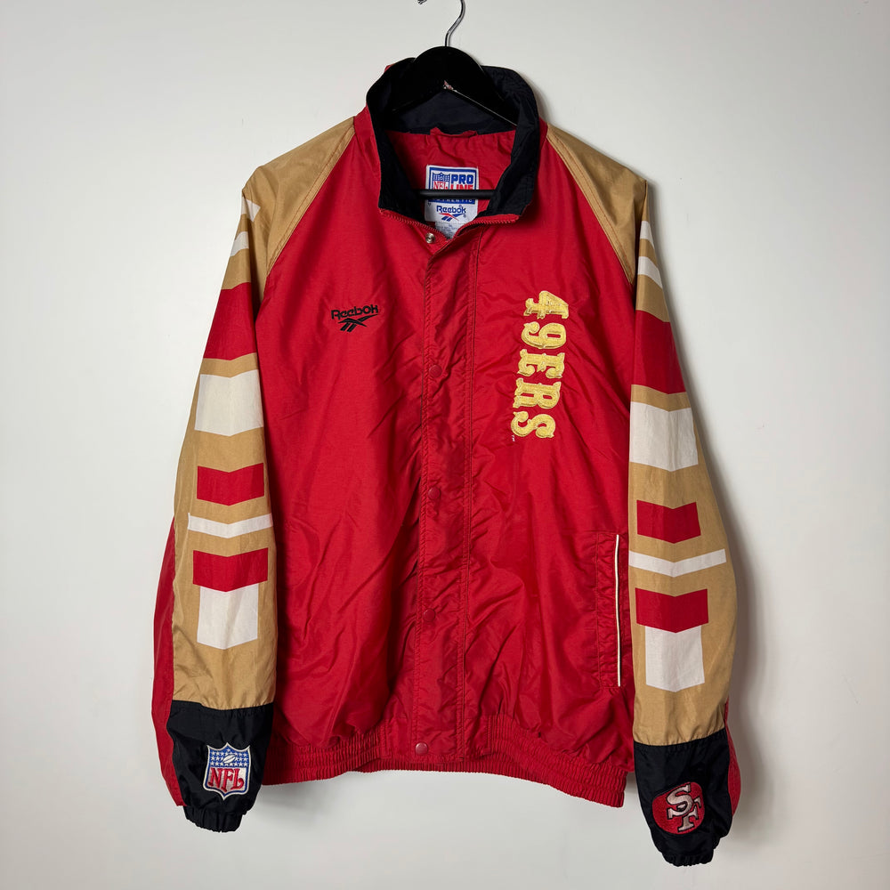 Vintage 90's NFL San Francisco 49ERS Reebok Windbreaker Jacket