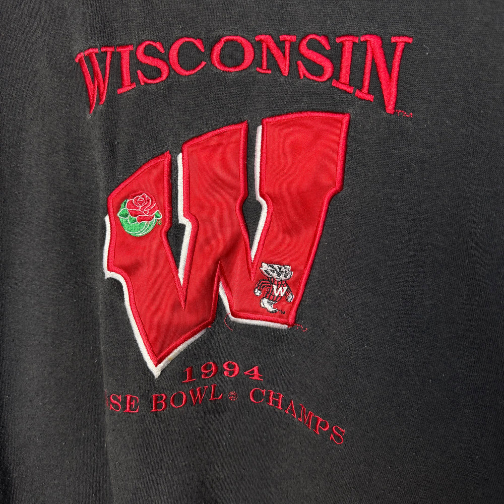 Vintage 90's University of WISCONSIN Varsity Sweatshirt