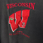 Vintage 90's University of WISCONSIN Varsity Sweatshirt