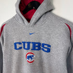 Vintage MLB Chicago CUBS Nike Middle Swoosh Hoodie Sweatshirt