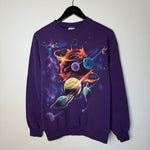 Vintage 90's SOLAR SYSTEM Planets Sweatshirt