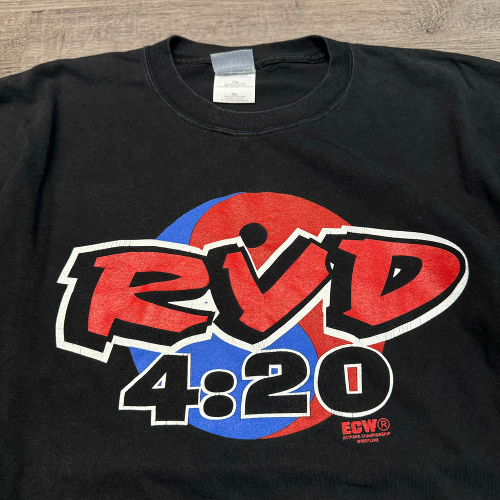 Vintage ECW Wrestling RVD Smoked Your Ass Tshirt