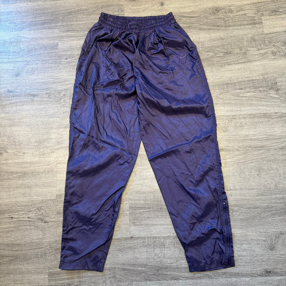 Vintage 90's NIKE Tonal Swoosh Nylon Jogger Pants