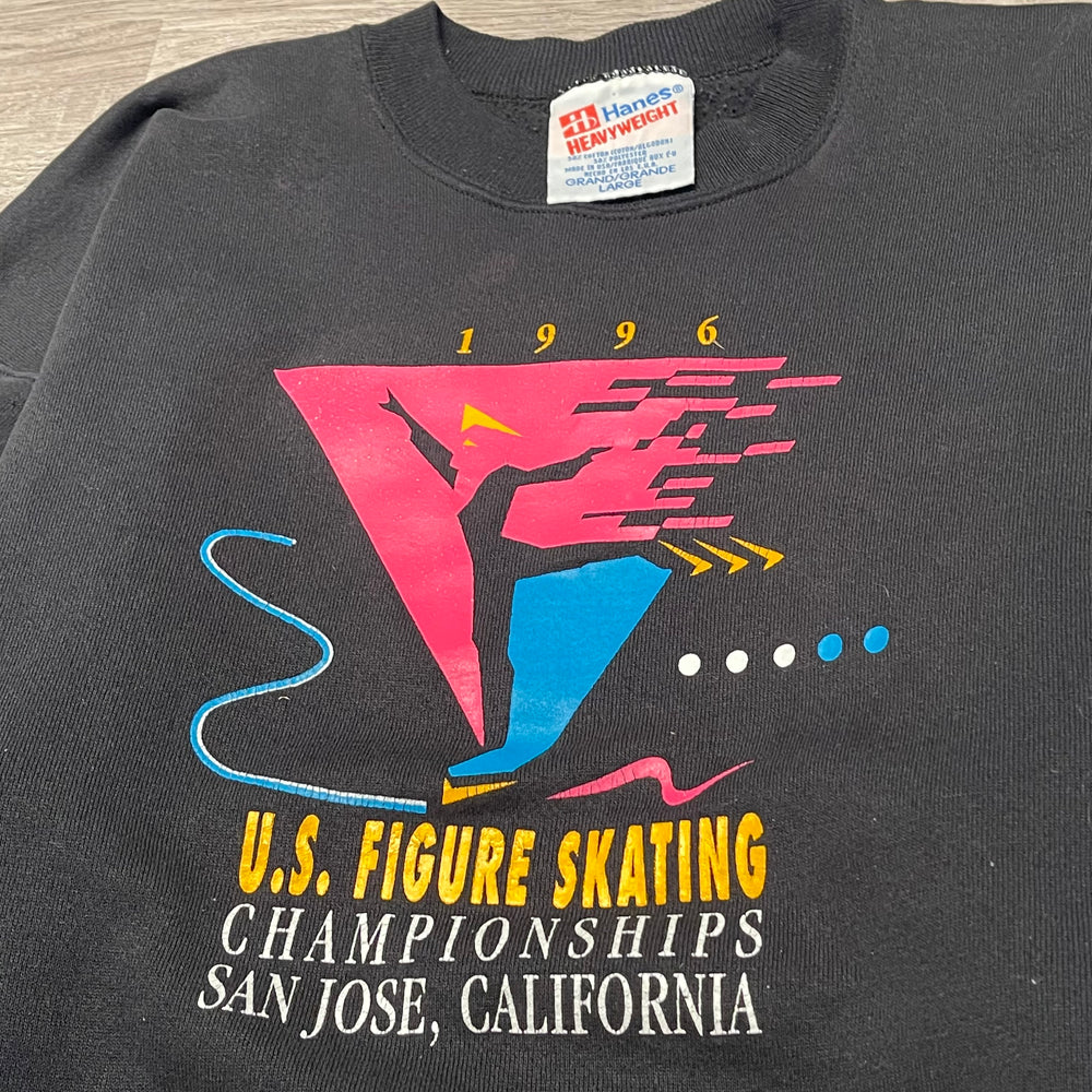 Vintage 90s FIGURE SKATING Crewneck Sweatshirt