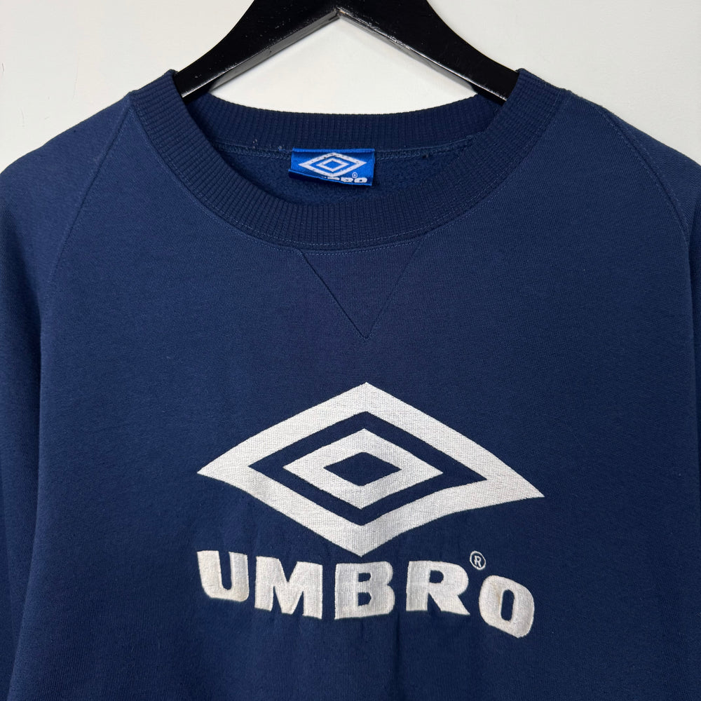 Vintage 90's UMBRO Pro Training Embroidered Sweatshirt