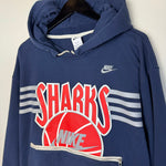 NIKE Sharks Basketball Hoodie Sweatshirt