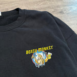 Vintage BEACH MONKEY Biker Bar Sweatshirt