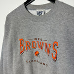 Vintage 90's NFL Cleveland BROWNS Embroidered Sweatshirt