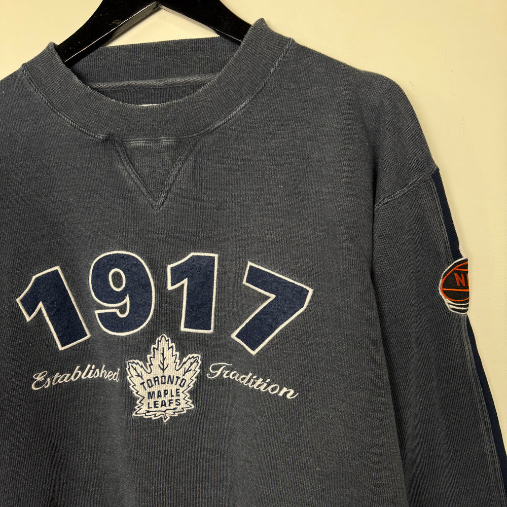 Vintage 90's NHL Toronto MAPLE LEAFS Puma Sweatshirt