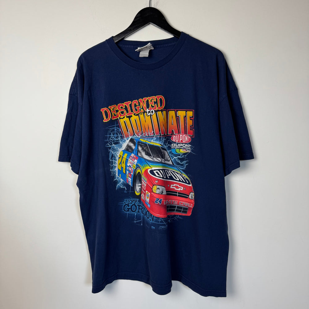 Vintage 90's NASCAR Jeff Gordon Racing Tshirt