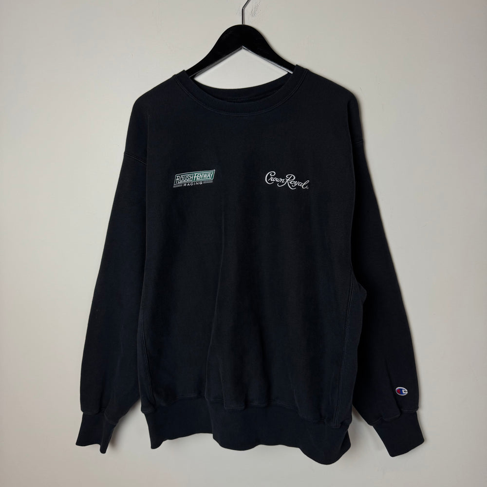 Vintage CROWN ROYAL Ford Racing Champion Reverse Weave Sweatshirt