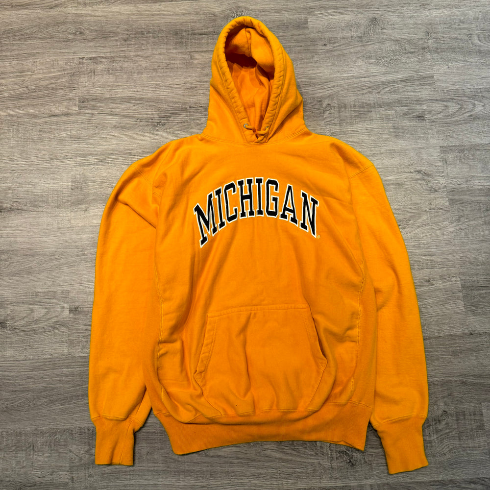 Vintage University of MICHIGAN Varsity Hoodie Sweatshirt