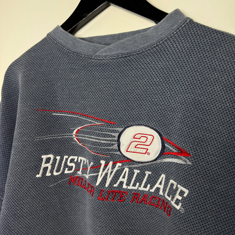 Vintage 90's NASCAR Racing Rusty Wallace Sweatshirt