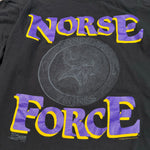 Vintage 1990 NFL Minnesota Vikings NORSE FORCE Tshirt