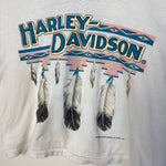 Vintage 1991 3D EMBLEM Harley Davidson Women's Tshirt