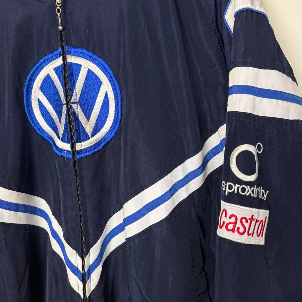 Vintage VOLKSWAGEN Pirelli Racing Track Jacket