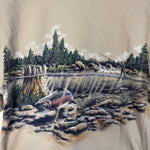 Vintage 90's FISHING Art Unlimited Tshirt