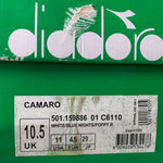 Diadora Camaro Size 10.5 Used w/box (White/Blue)