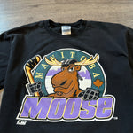 Vintage AHL Manitoba MOOSE Hockey Tshirt