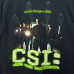 Vintage 2001 CSI Crime Scene Investigation TV Promo Tshirt