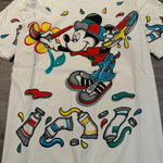 Vintage 90's DISNEY Mickey Mouse ARTIST Painter Tshirt