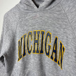 Vintage 1980's University of MICHIGAN Varsity Hoodie Sweatshirt