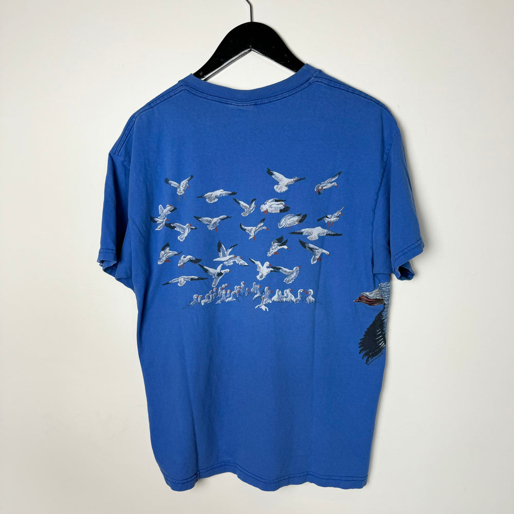 Vintage 90's FOR THE BIRDS Wildlife Refuge Tshirt