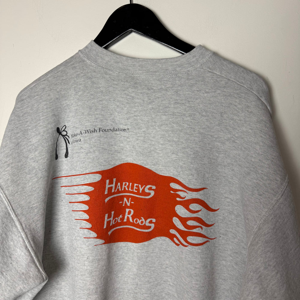 Vintage 90's HARLEY'S & HOT RODS Sweatshirt