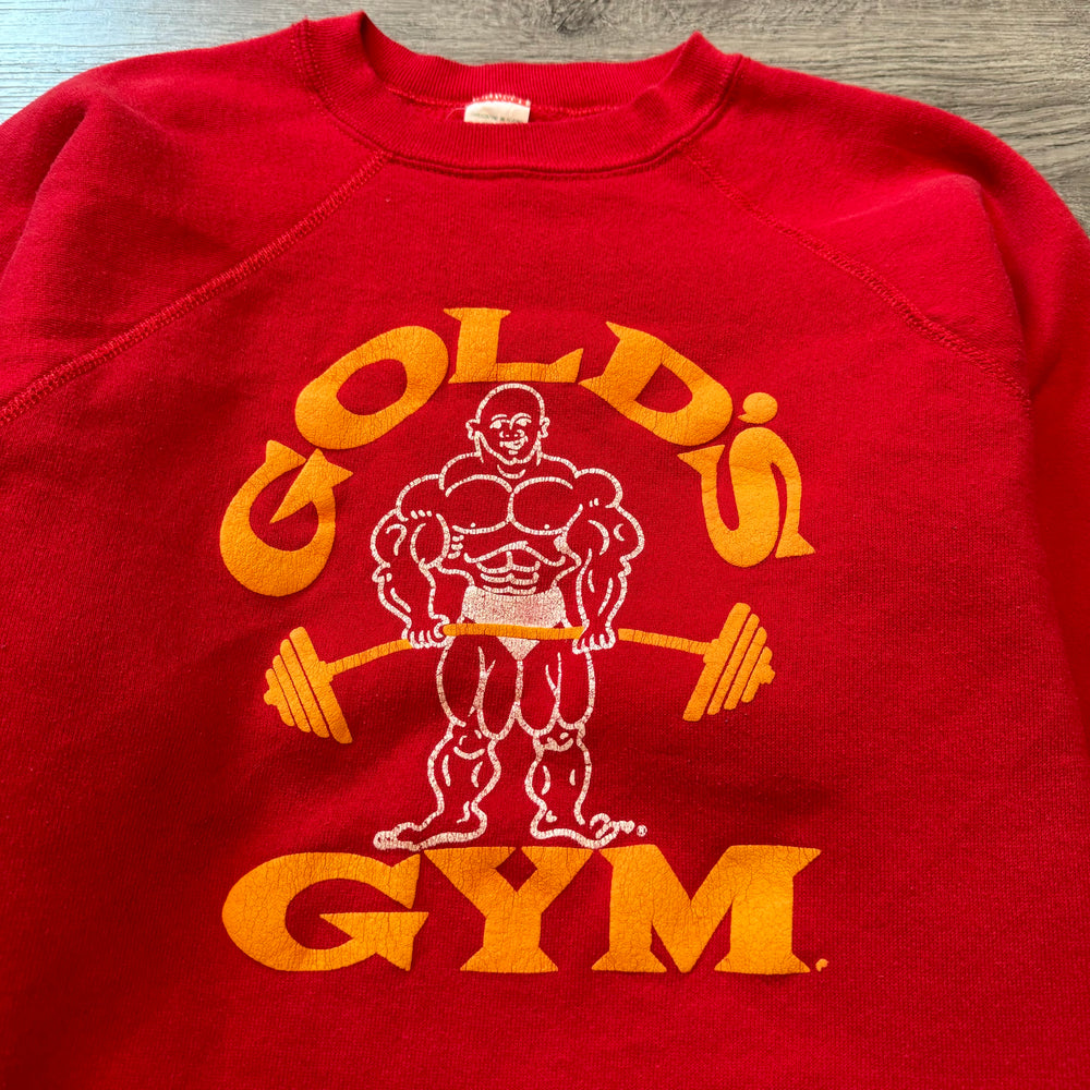 Vintage 1980's GOLDS GYM Weightlifting Sweatshirt