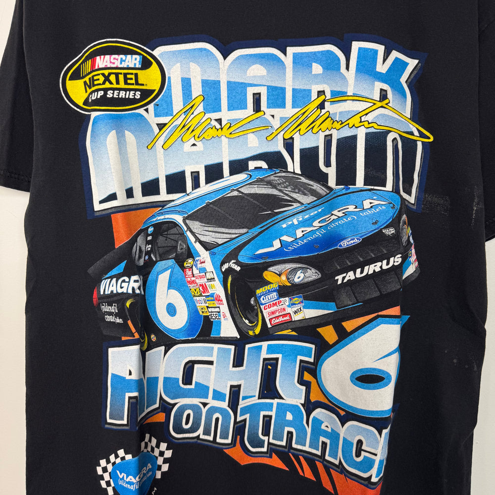 Vintage 90's NASCAR Racing Mark Martin Tshirt