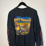 Vintage HARLEY DAVIDSON Flaming Long Sleeve Tshirt