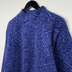 Vintage 90's ADIDAS Patterned Fleece Sweater