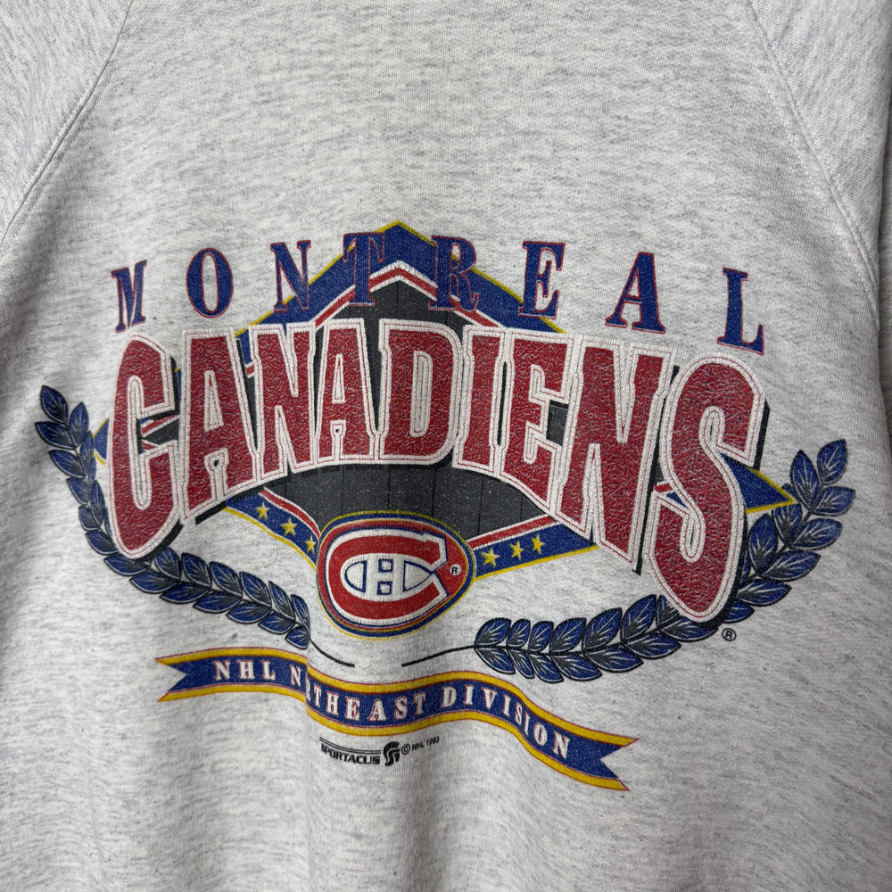 Vintage 90's NHL Montreal CANADIENS Hoodie Sweatshirt