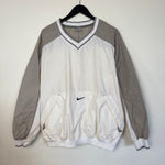 Vintage 90's NIKE Swoosh Nylon Pullover Windbreaker Jacket