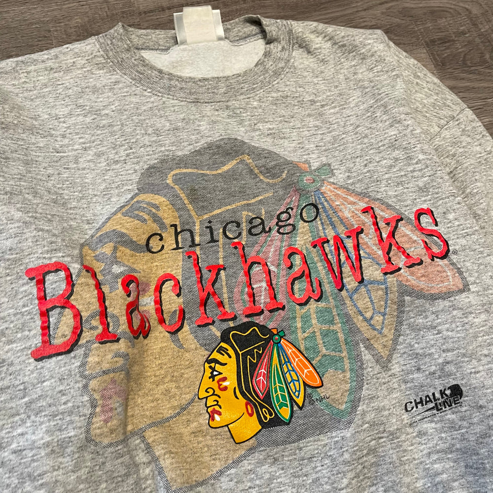 Vintage 90's NHL Chicago BLACKHAWKS Sweatshirt