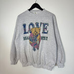 Vintage 90's BEAR WITH IT Teddy Bear Sweatshirt