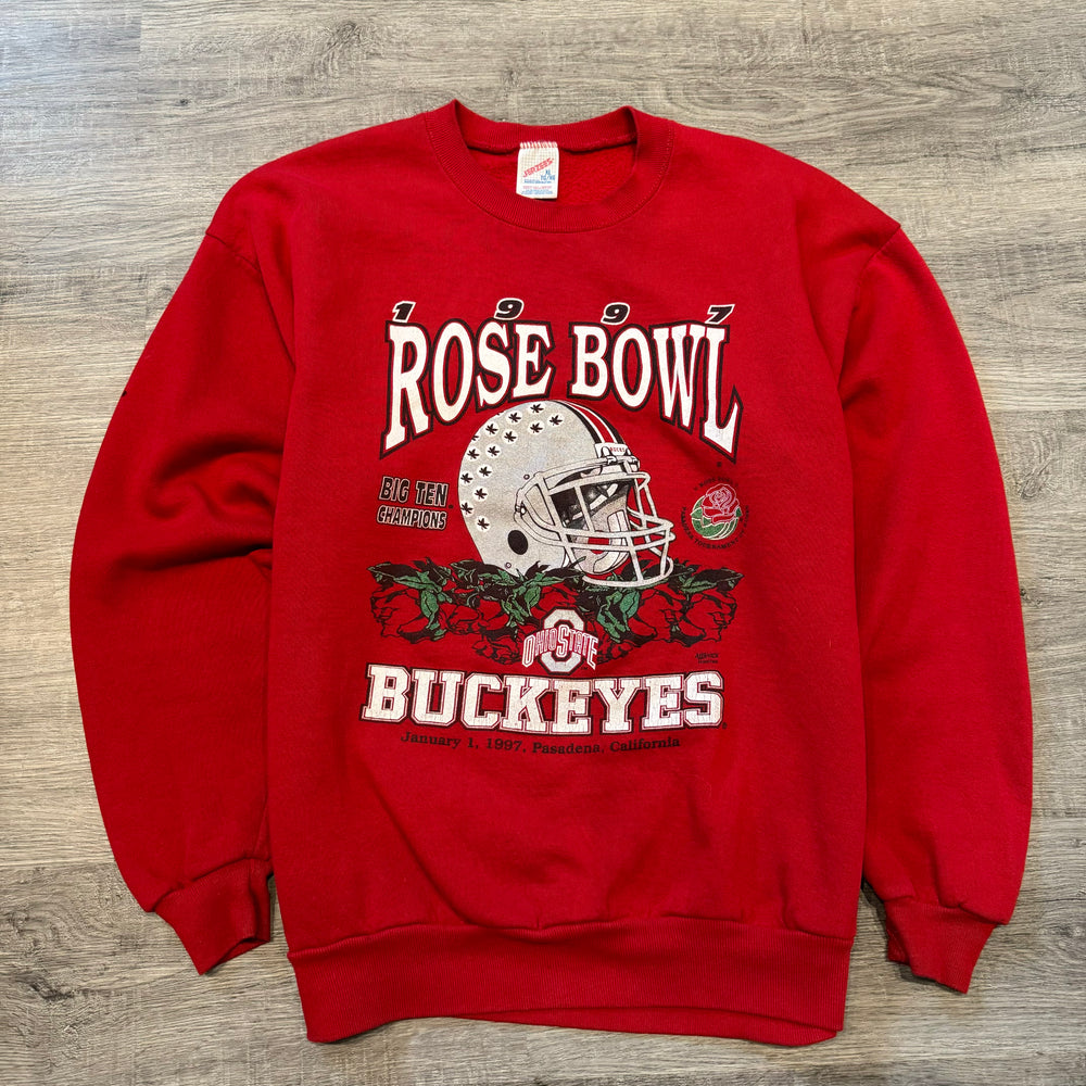Vintage 1997 ROSE BOWL Ohio State University Varsity Sweatshirt